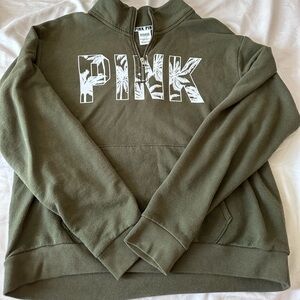 Pink half zip